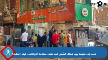 مشاجرة عنيفة بين عمال كشري هند تهدد سلامة الزبائن.. كيف انتهت؟